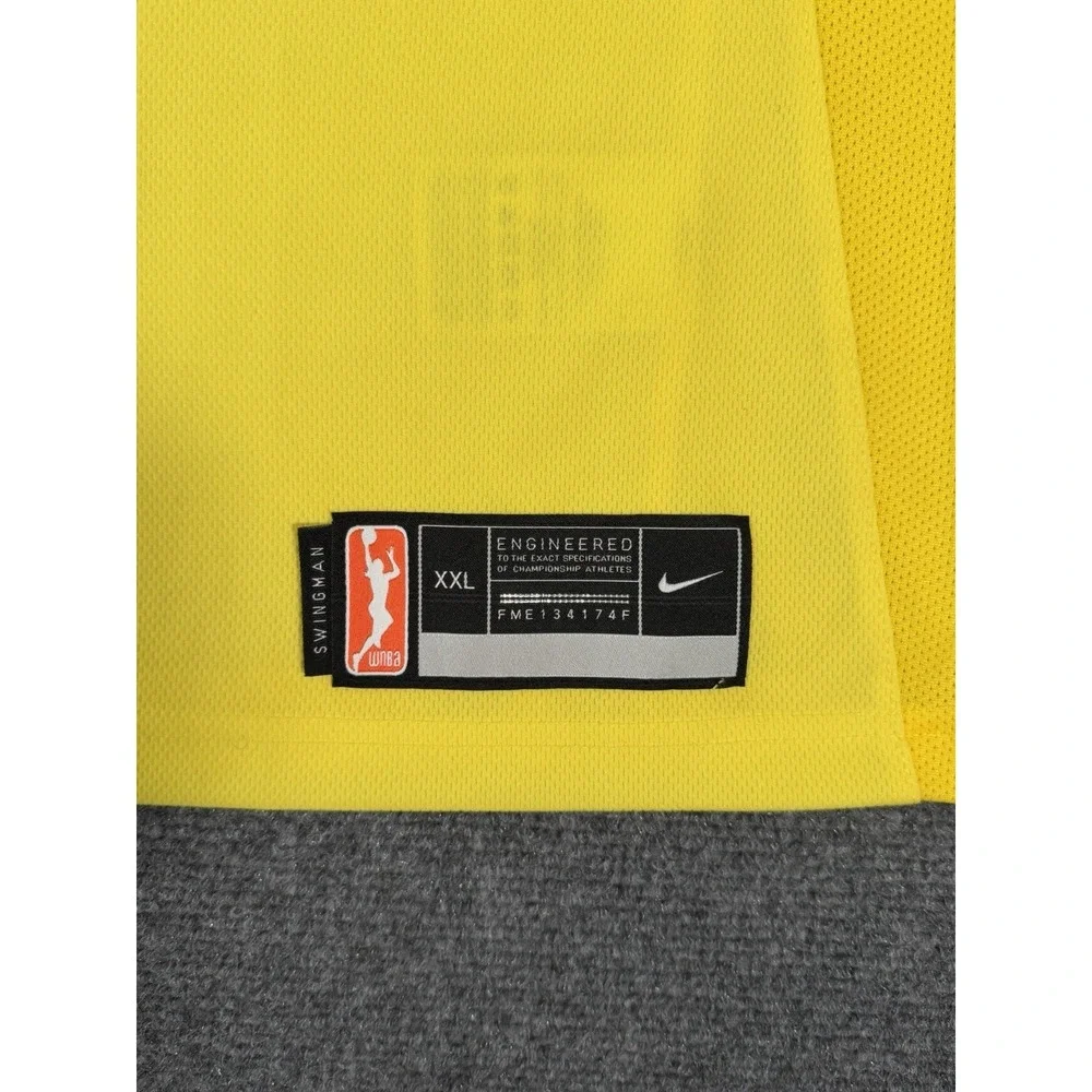 Nike WNBA Seattle Storm Jewell Loyd #24 Jersey Mens XXL Yellow Basketball EUC